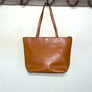 Michael Kors Tan Leather Tote Bag